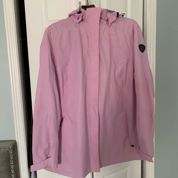 Spring rain jacket with hood - Picture 9 of 12